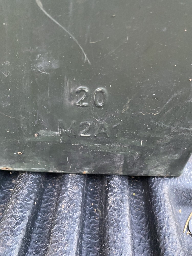 Military Style Ammo Can 50-cal M2A1 Ammo Box (empty)