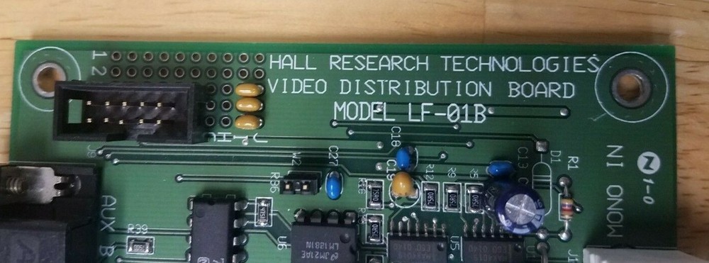 (N) Hall Research Video Distribution Board, Model: LF-01B (B975)