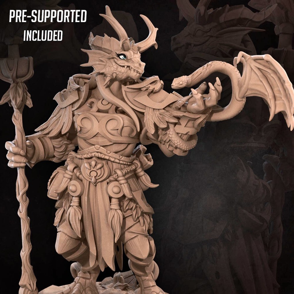 Dragonborn Druid - Bite the Bullet - Dungeons and Dragons