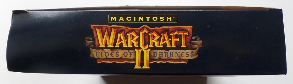 Vintage Blizzard 2 WARCRAFT II Macintosh Game Box CD-ROM