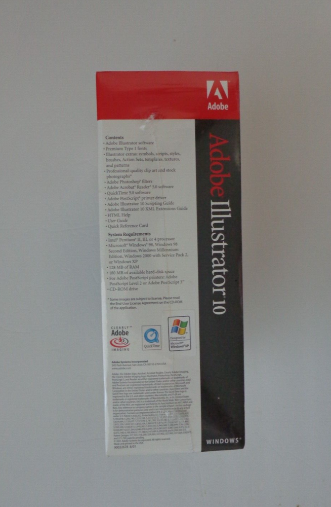 Adobe Illustrator 10 Big Box For Windows