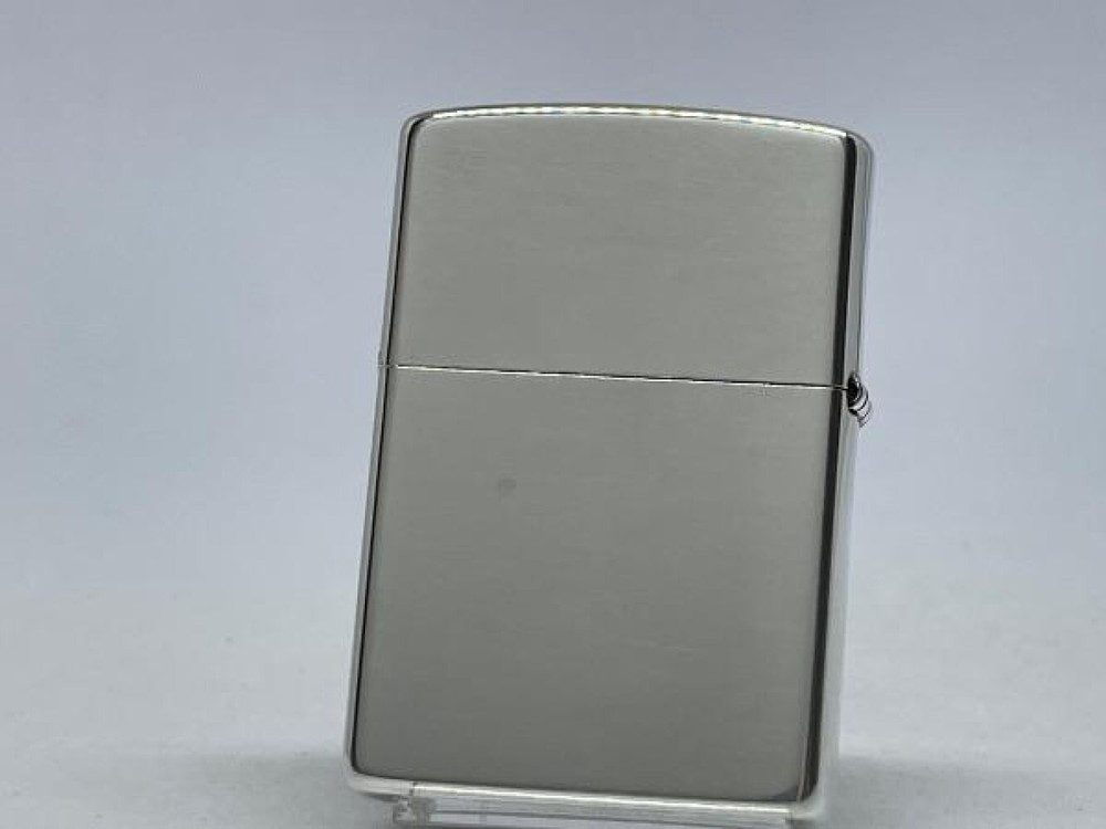 Zippo Dragon 2-sided continuous processing Japanese pattern Silver smoked finish