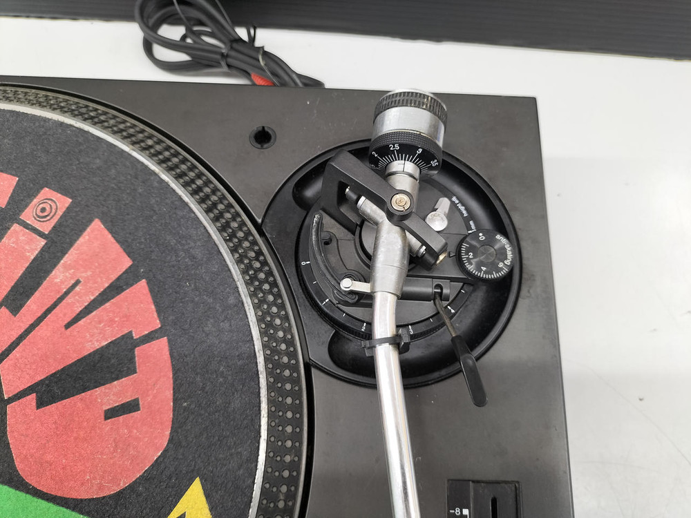 Technics SL-1200MK5 Direct Drive Turntable DJ Record Player Black Quartz Pitch