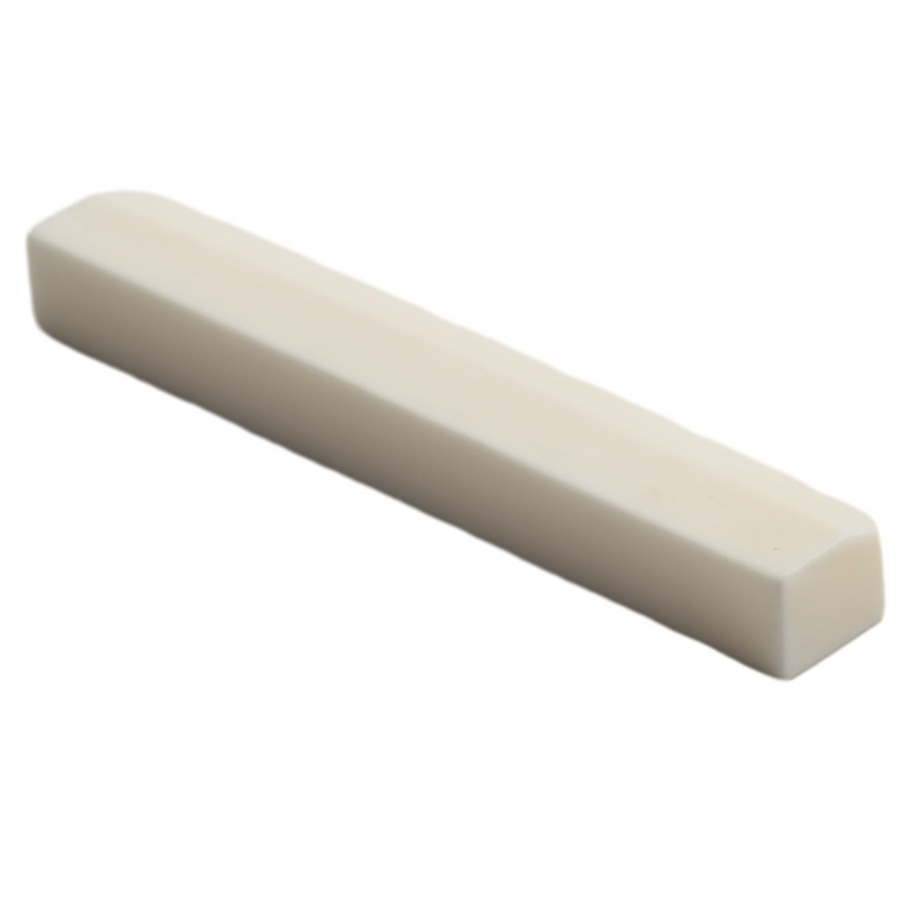Real Bone Guitar Nut 6 String 80mm Bone Bridge Guitar Saddle Nut Parts