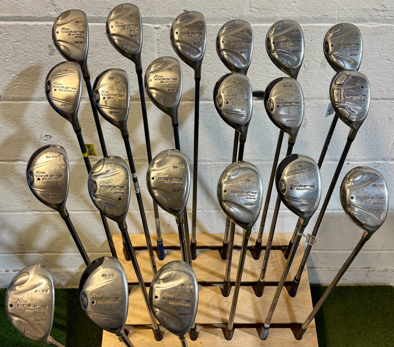 Wholesale Lot of 45 Golf Clubs - Cobra Hybrids