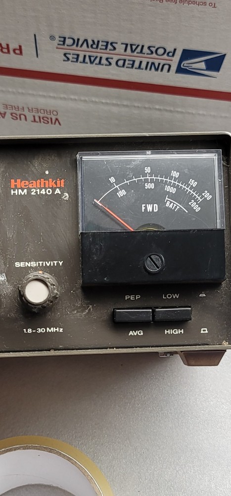 HEATHKIT HM-2140A POWER SWR METER