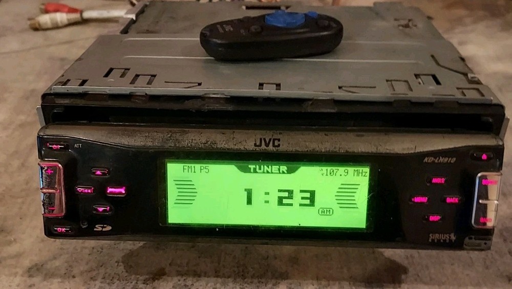 JVC KD-LH910 CD Player Car Stereo SD