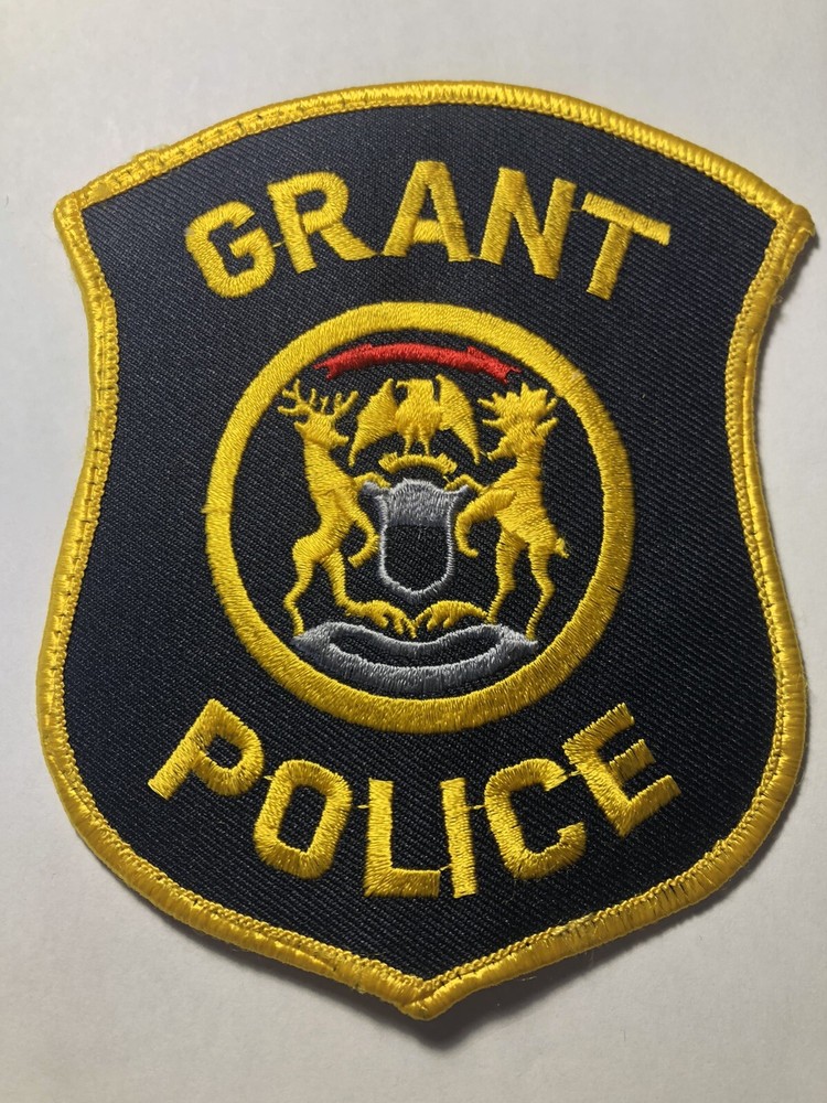 Grant Michigan Police Patch