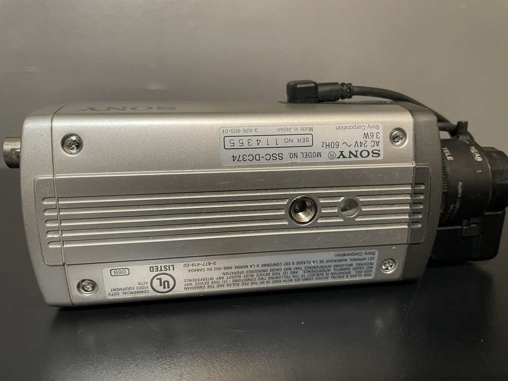 Sony Color Video Camera SSC-DC374