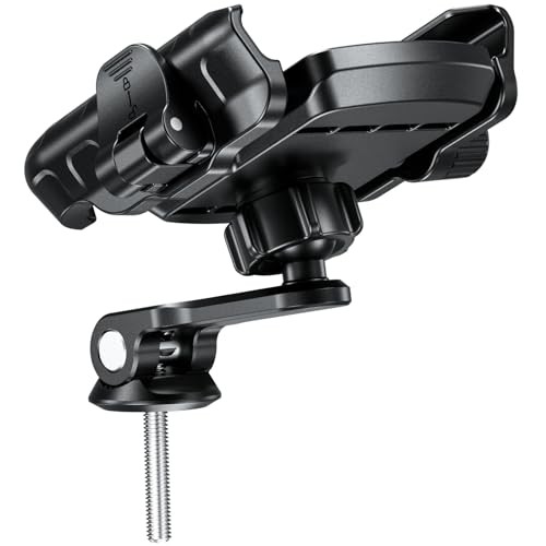Bike Fork Stem Phone Mount Holder [Camera Friendly] [1s Lock & Release]