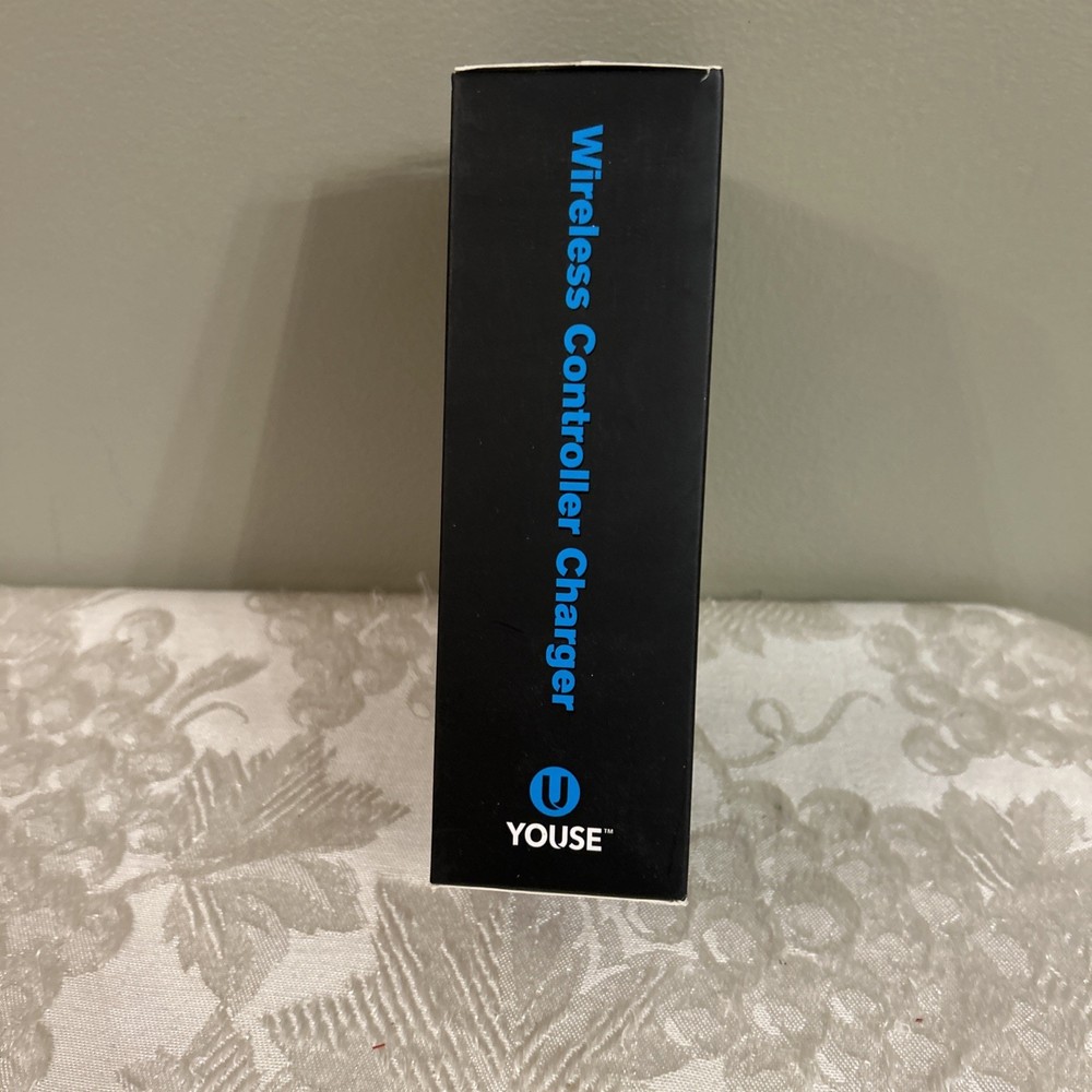 U Youse Wireless Controller Charger For PS4 Controller Black- Free Shipping!