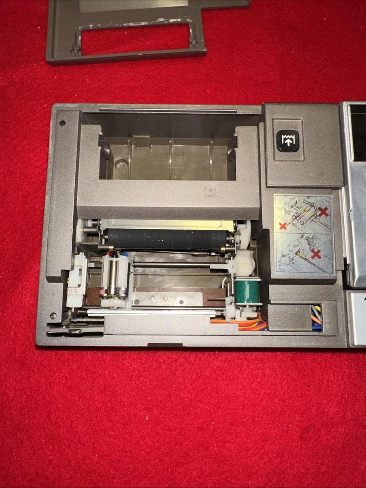 Vtg Sharp PC-1500A Pocket Computer w/ CE-150 Printer/Cassette Interface Turns On