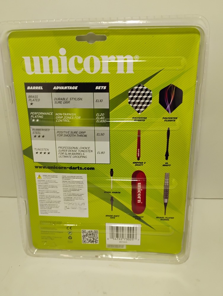 NIB Unicorn Converta EL65C dart set