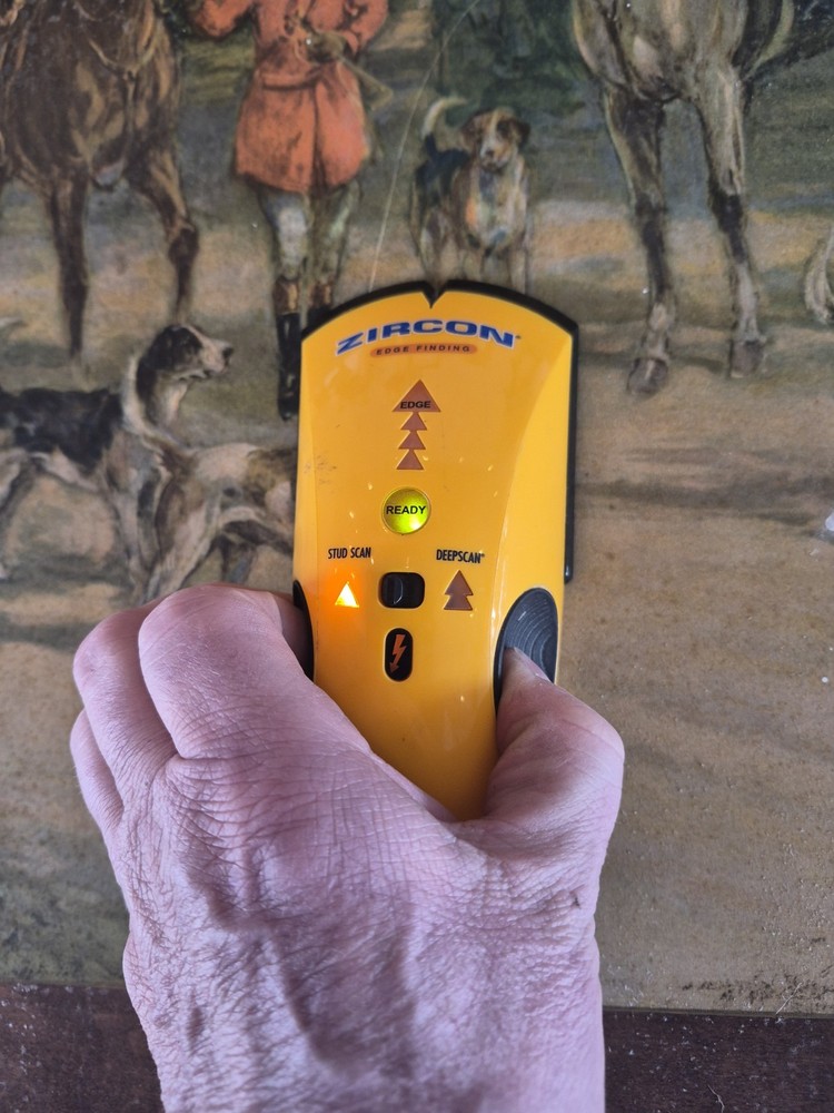 Zircon StudSensor e40 Stud Finder Edge Finding DeepScan LED AC Detection Yellow