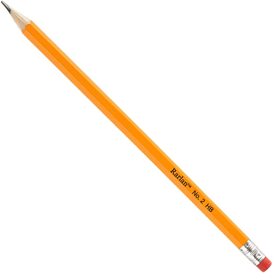 Wood-Cased #2 HB Pencils, Pre-Sharpened, 500 Count Bulk Pack