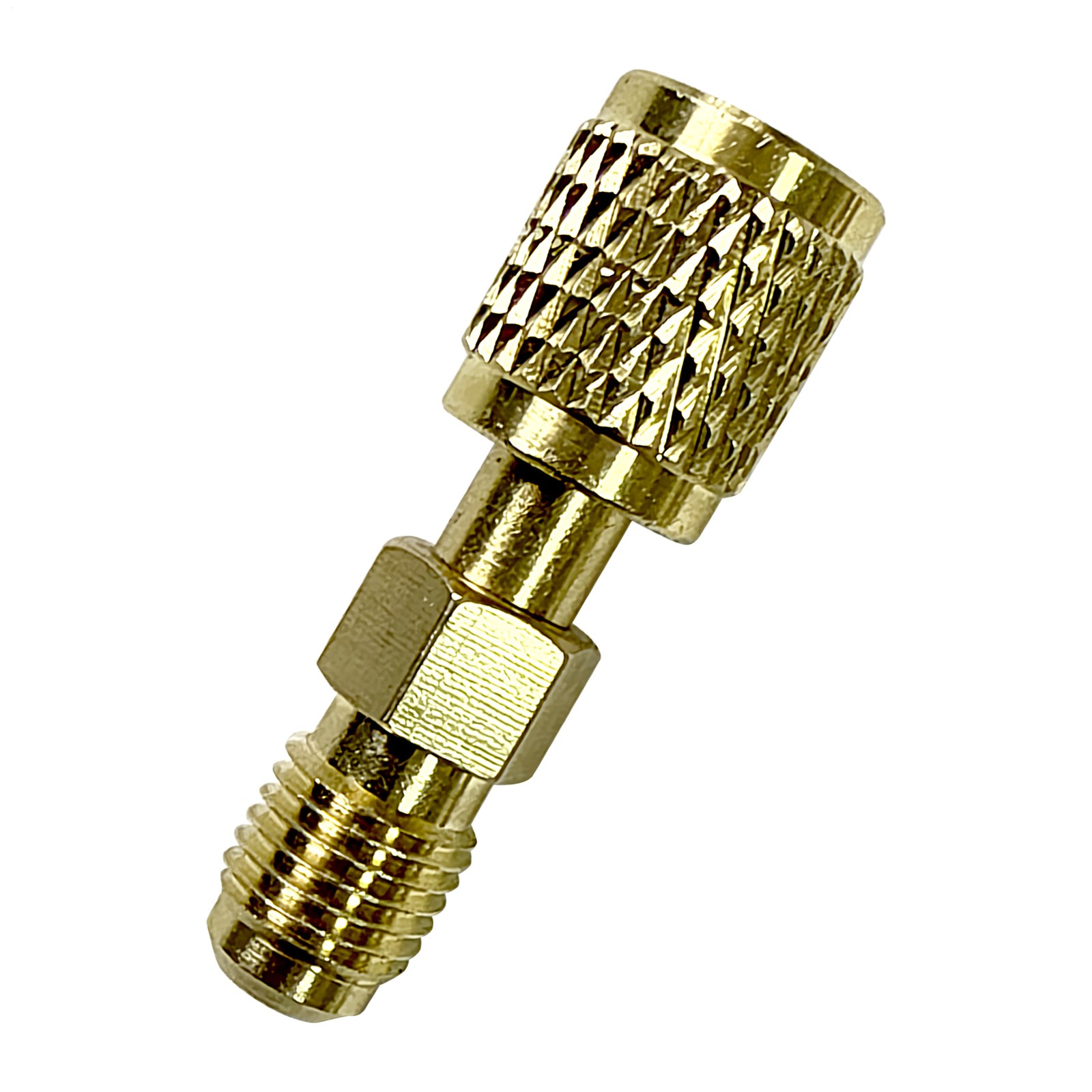 HVAC R32 Reverse Thread 1/4” Female And Male Adapter For A2L R454B/R32 Tanks