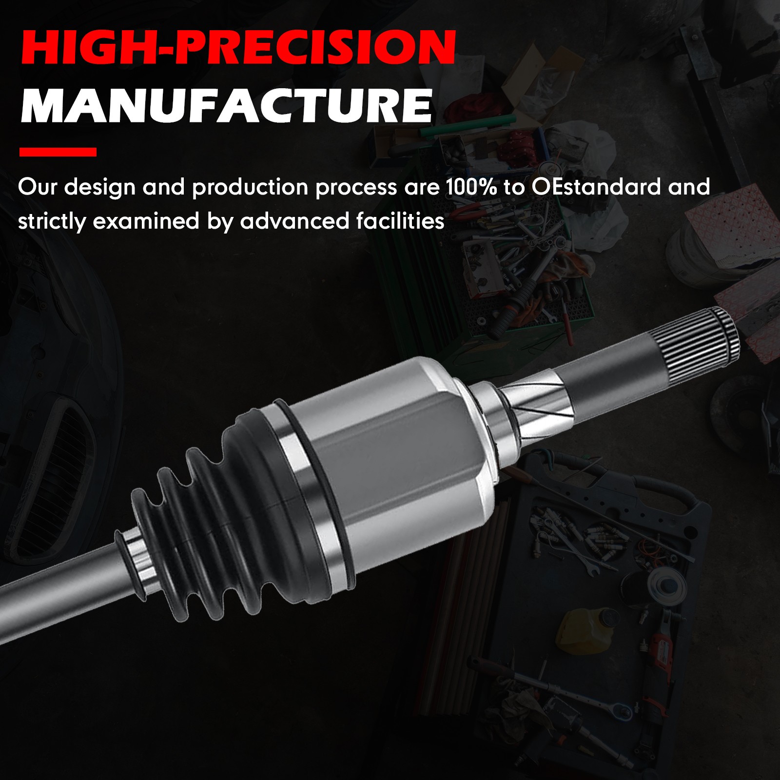 Front Left Right CV Axles AWD For Nissan Rogue 2008-2013 Rogue Select 2014 2015