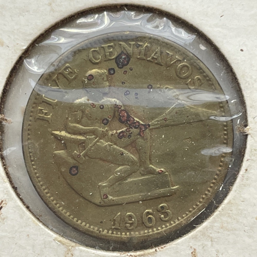 PHILIPPINES 1963 5 CENTAVO t1019