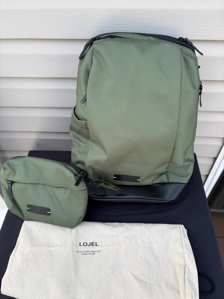 Lojel All Day Set EBLO NWT Moss Green/Black Trim-Convertible 3 Available