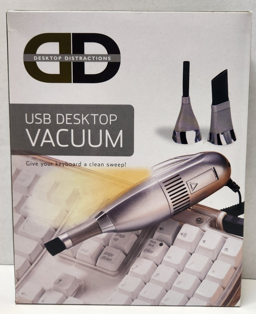 Desktop Distractions USB Desktop Vacuum.