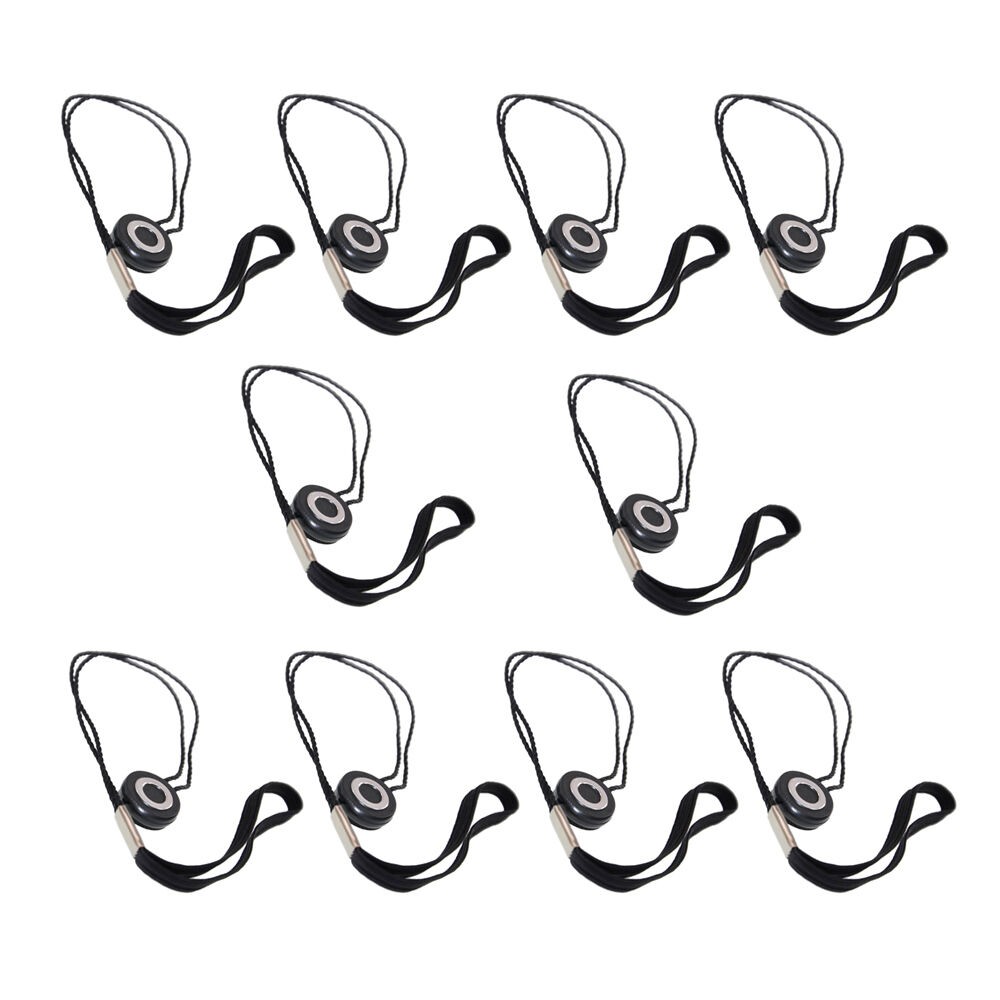 Camera Lens Cap Leash Holder for DSLR SLR – Adhesive Tether, 10 Pack