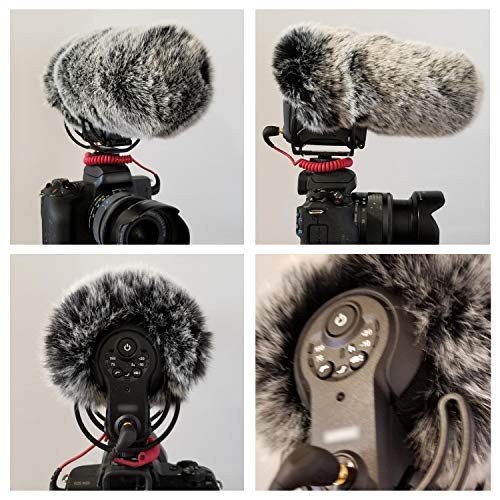 Micry Windscreen, VMP+ Deadcat Windshield Compatible with Rode VideoMic Fur