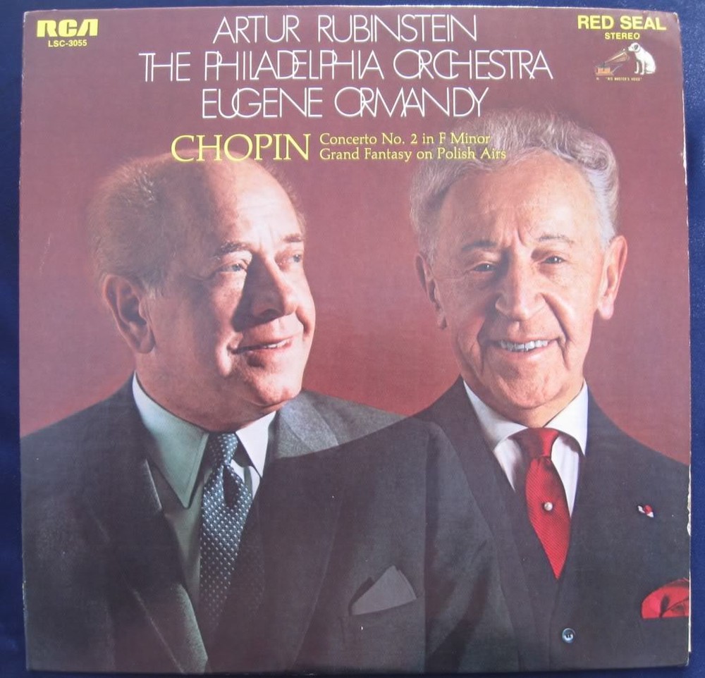 1969 ARTUR RUBINSTEIN PHILADELPHIA ORCHESTRA ORMANDY LP