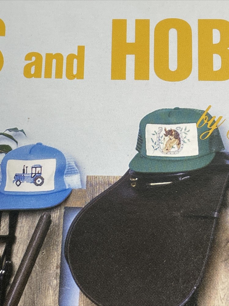 Seebos Creations More Hats & Hobbies Leaflet Two Cross Stitch Pattern