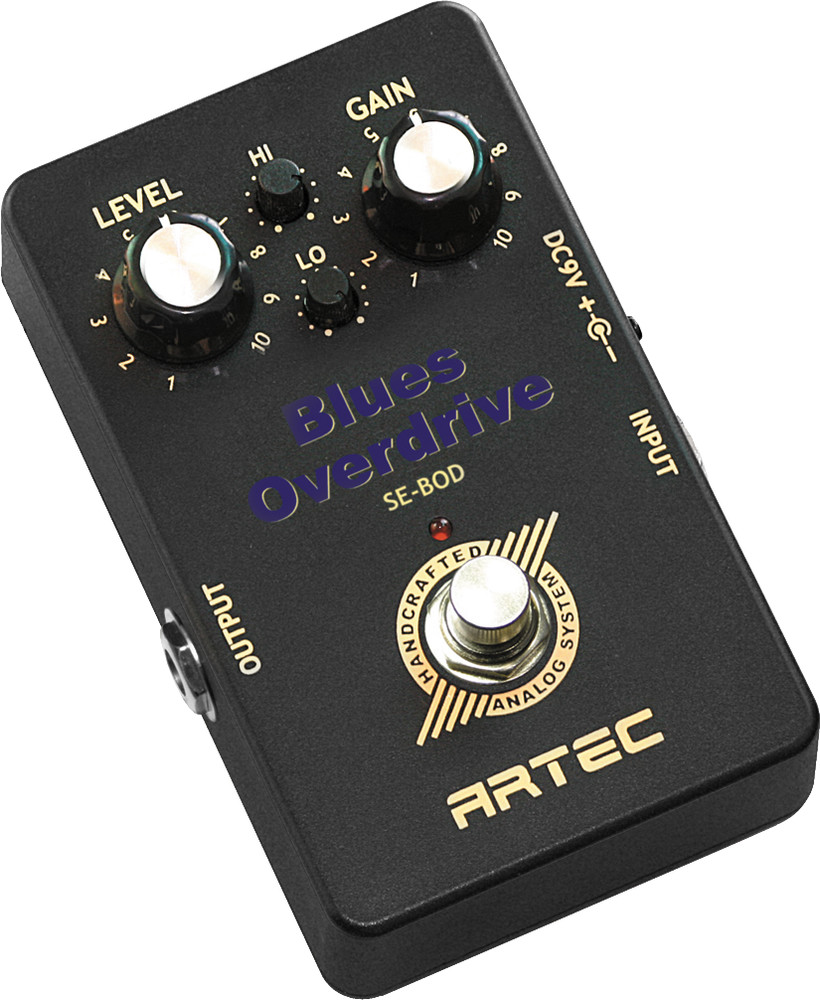 SE-BOD - Artec Blues Overdrive Effect Pedal