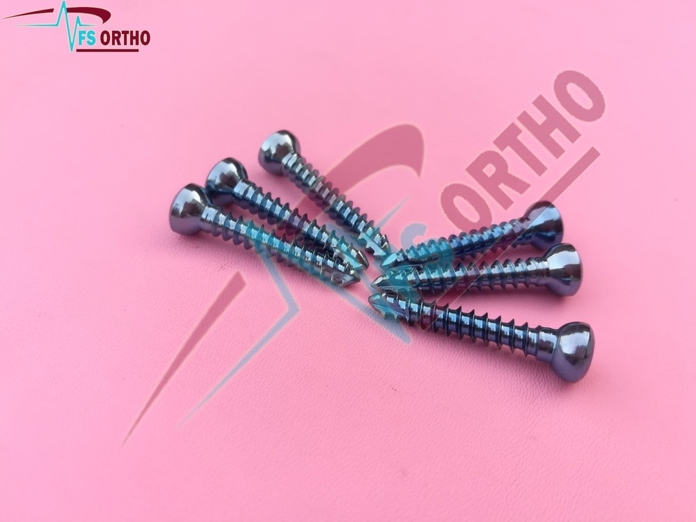 Corticales 3.5mm screws Titanium 96pcs
