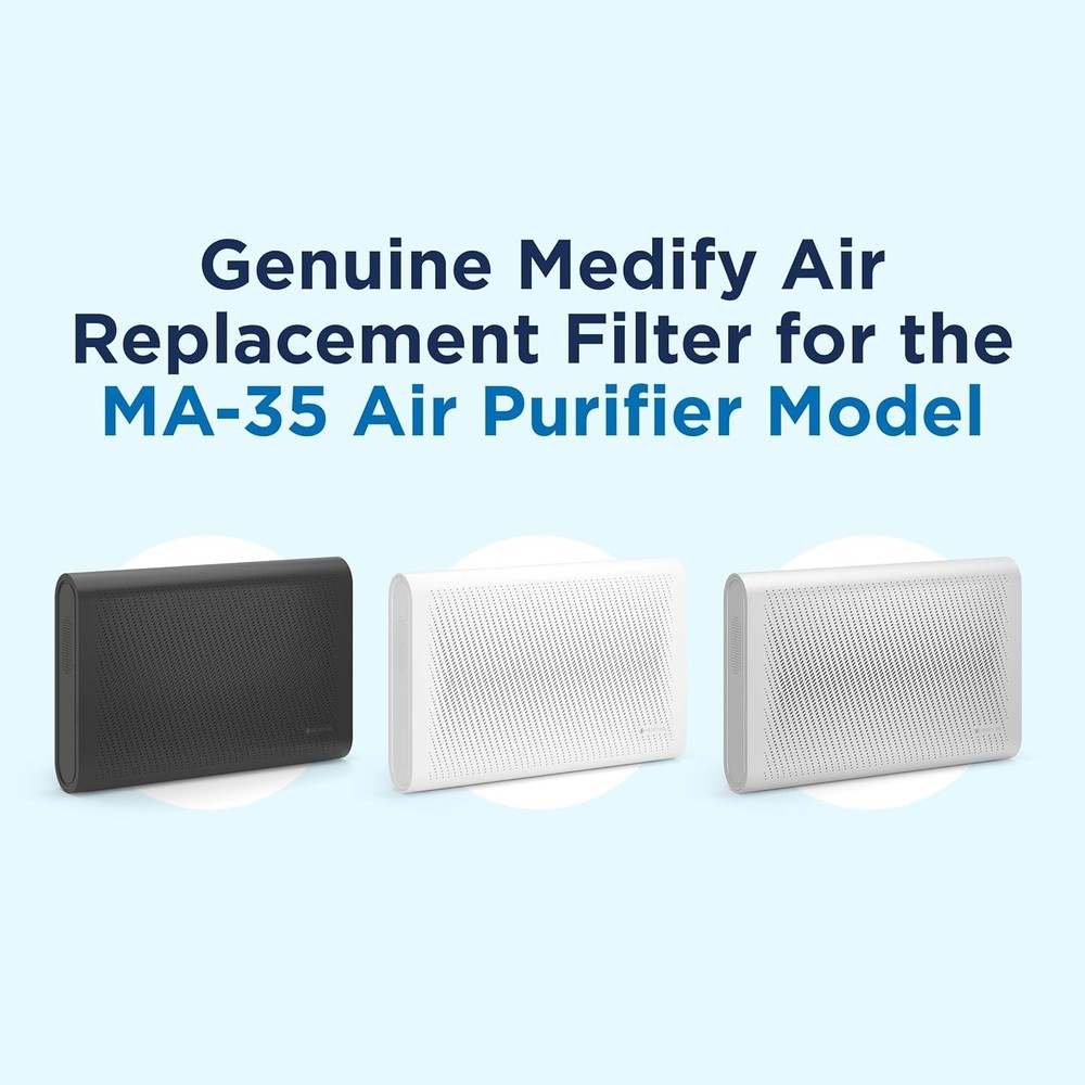 MA-35 Genuine Replacement Filter for White & Silver MA-35 Purifiers | 2-Pack