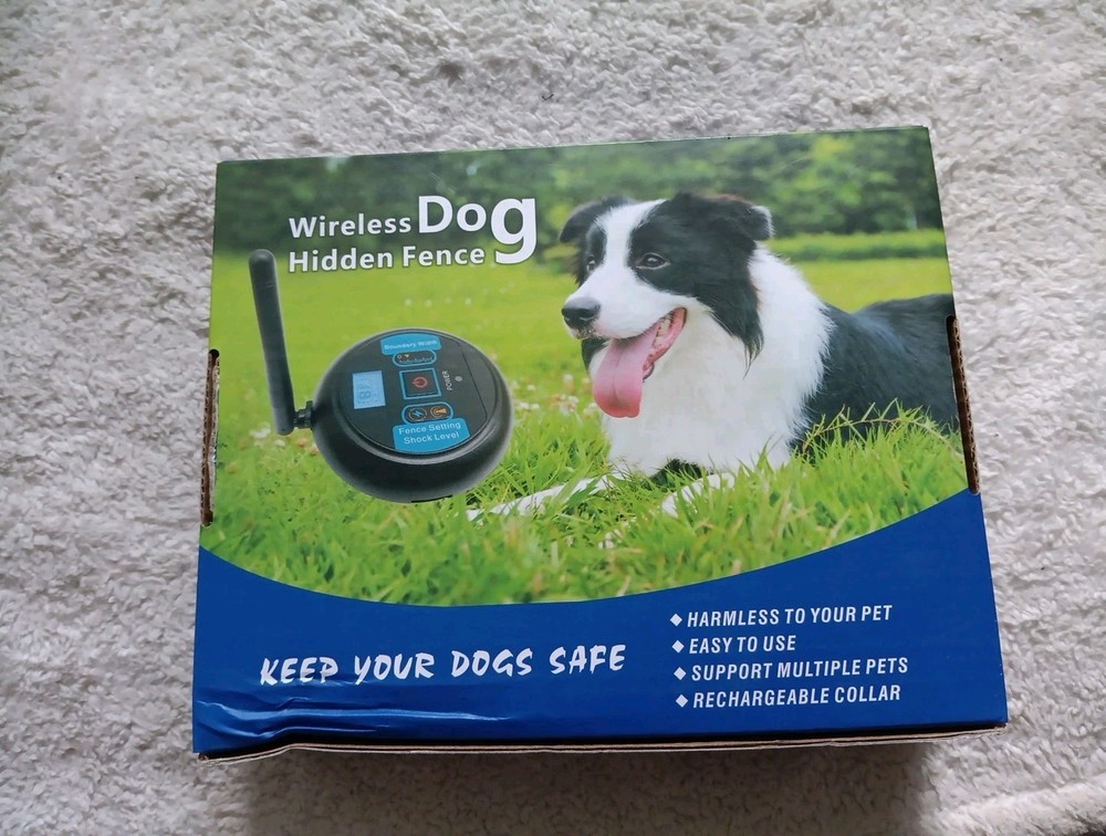 Wireless Dog Fence: Multi-Dog Pet Containment Shock Collar System