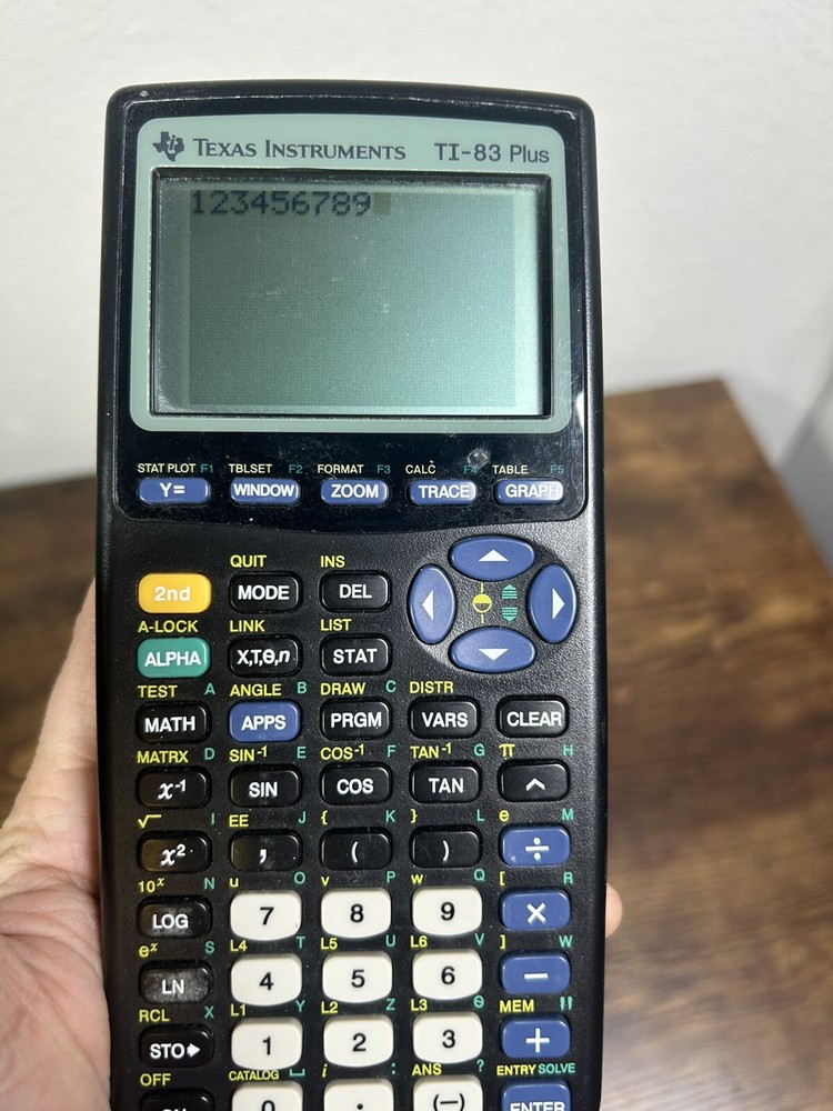 Texas Instruments TI-83 Plus Graphing Calculator w/ Protective Case | TESTED