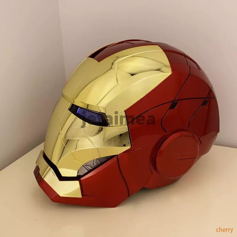 US! Iron Man Gold Mask Cosplay AUTOKING MK5 1:1 Helmet Wearable Voice-control