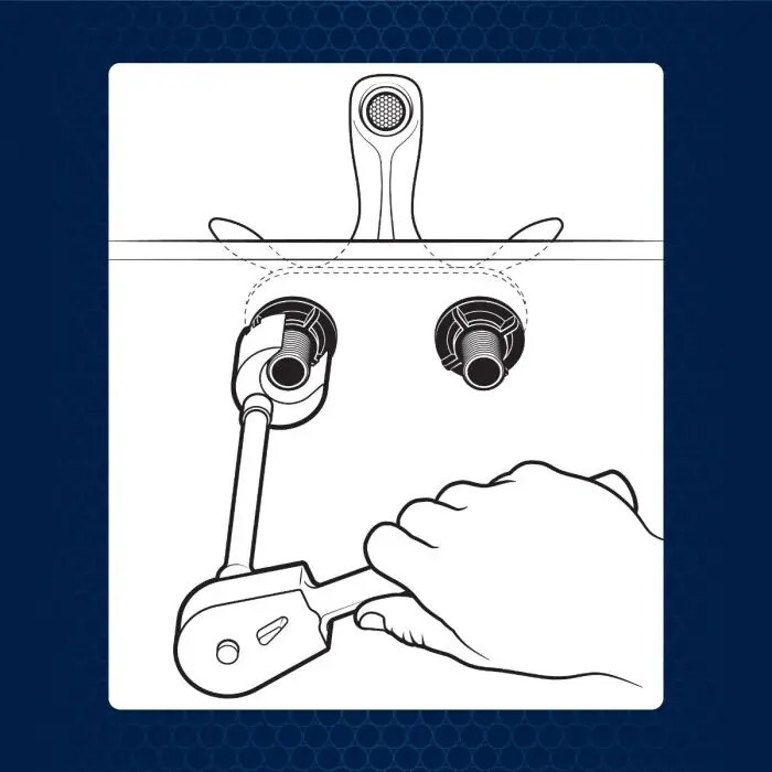 Superior Universal Faucet Nut Wrench Basin Buddy Tool Removes Lock Coupling Nuts