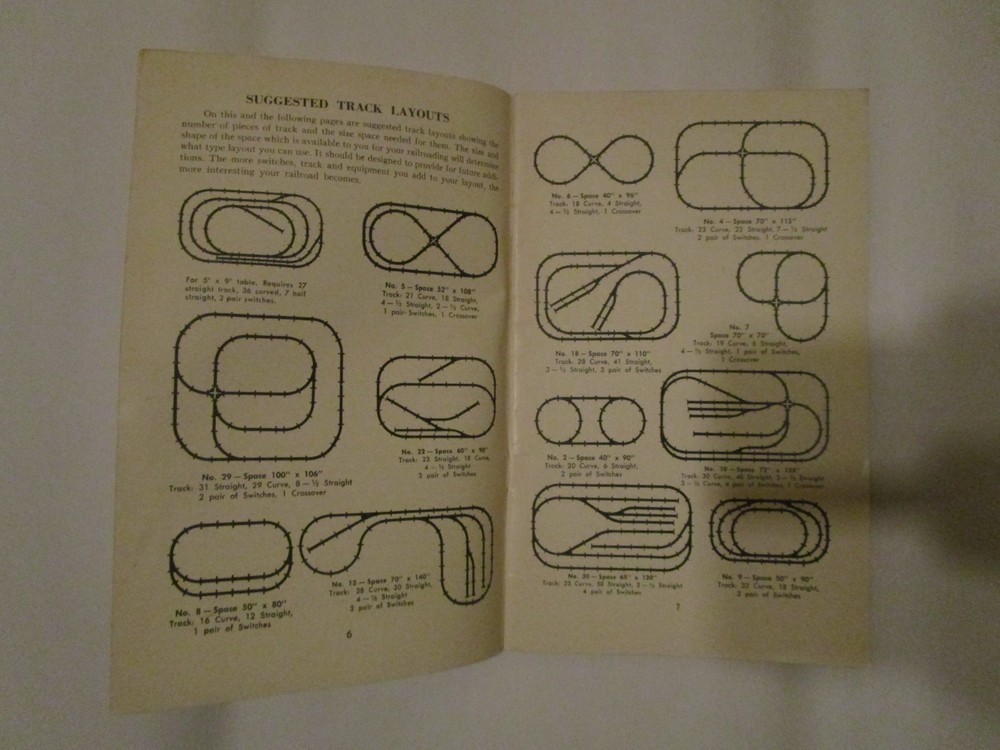 1947 & 1952 Gilbert American Flyer Assembly & Operating Instructions