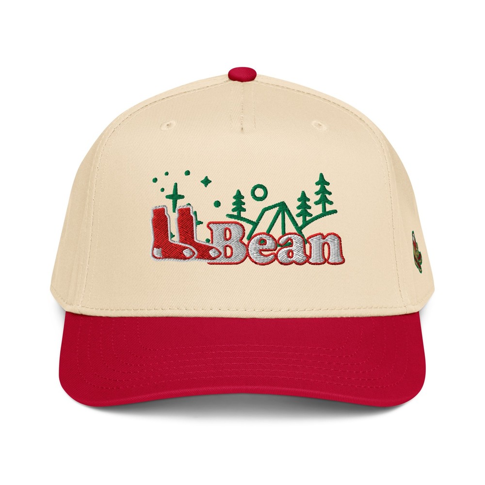 Red Sox X Bean Boot Embroidered 5 panel cap