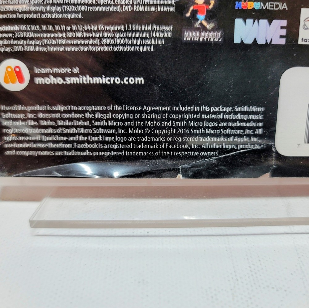 Moho Debut 12 Full Version Windows Mac Animation Software Smith Micro MHD12HDVD