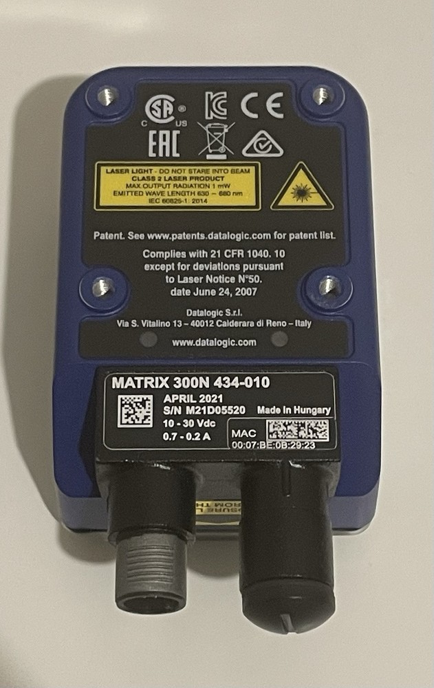 Datalogic Matrix 300N 434-010 Barcode Scanner