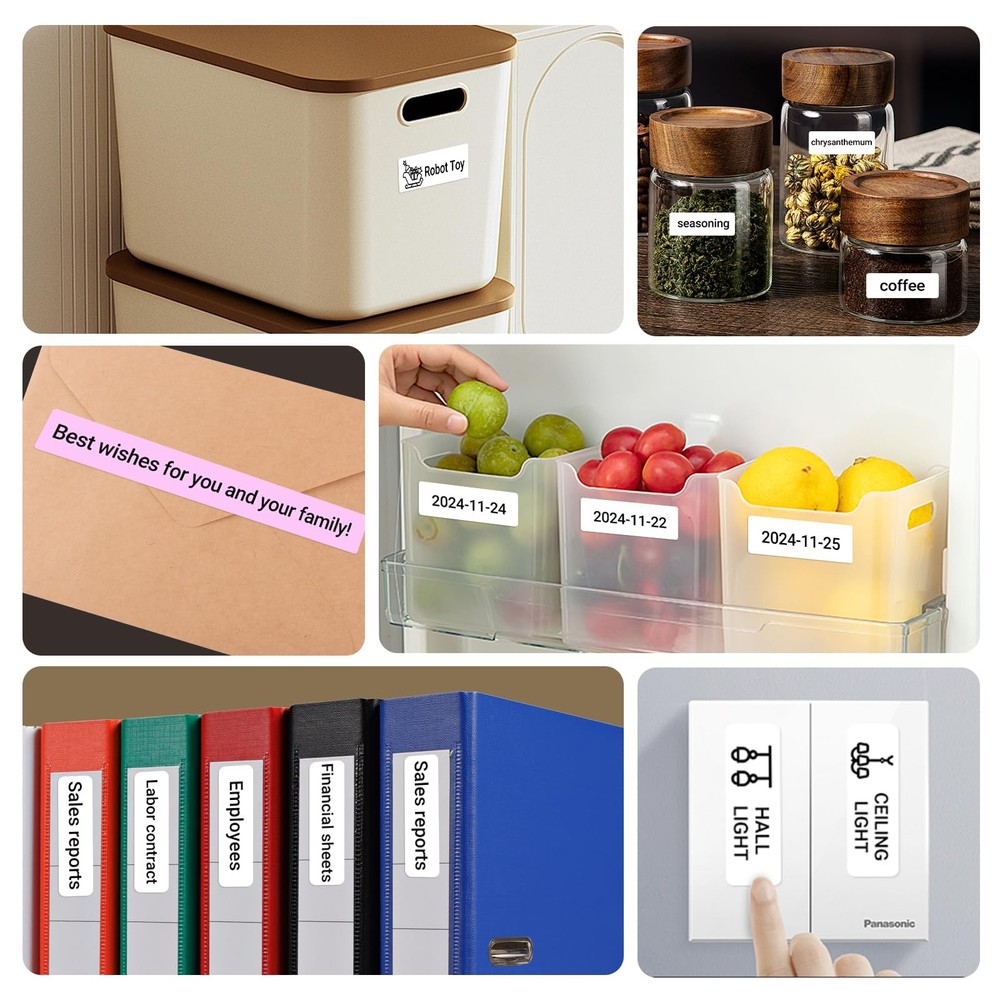 ORGBRO Label Maker Machine with Tape, X1 Portable Bluetooth Mini Small, Green