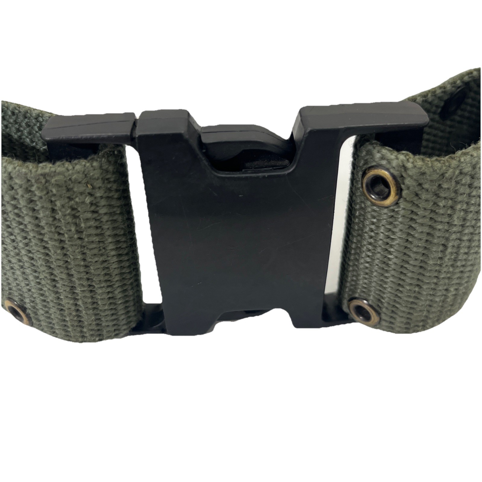 USGI OD Green Pistol Belt Individual Nylon Equipment Web Belt LARGE