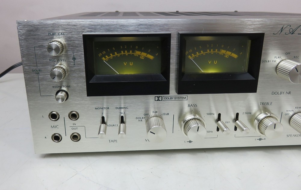 NAD 200 INTEGRATED AMPLIFIER ( AMP ) FULLY SERVICED RECAPPED + LED's