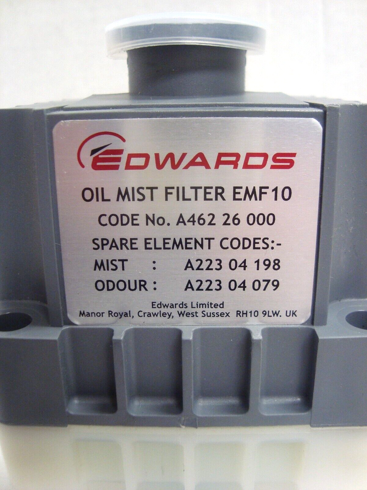 Edwards Oil Mist Filter, EMF10