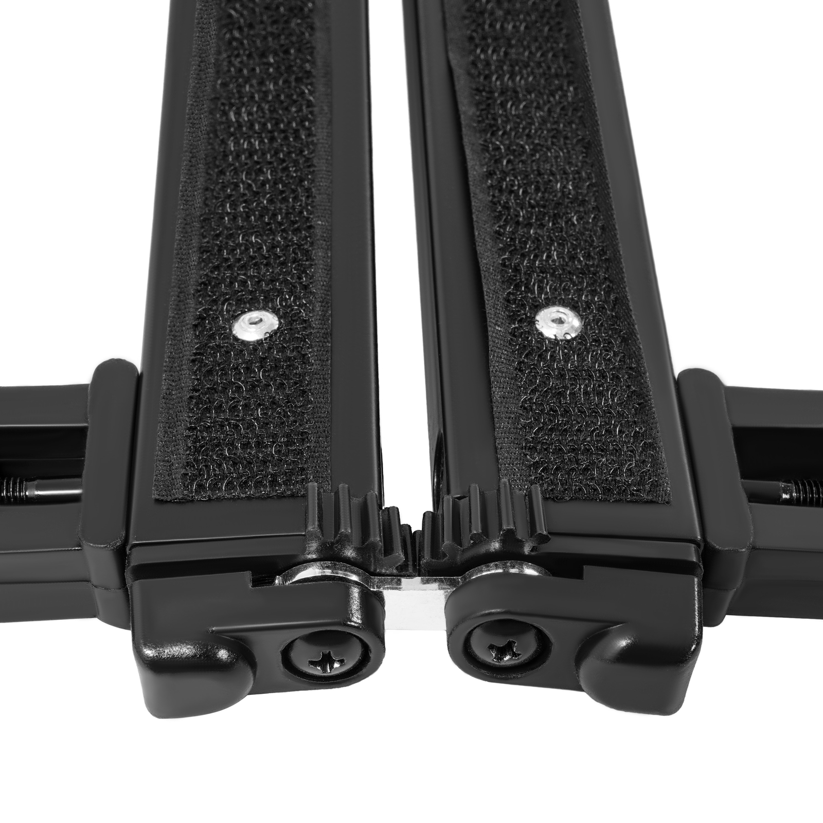 48"x25" White Black DJ Event Facade Scrim Metal Frame Booth With Travel Bag Case