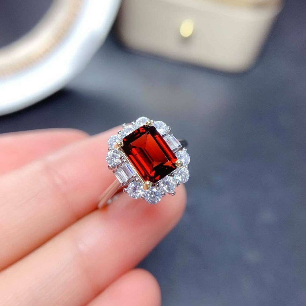2.50Ct Lab Created Emerald Ruby Pretty Anniversary Ring 14K White Gold Finish
