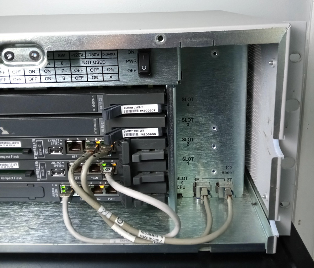 Nortel Networks NTDU14 Modules NTDW60BBE5 & NTDW61BAE5 x2