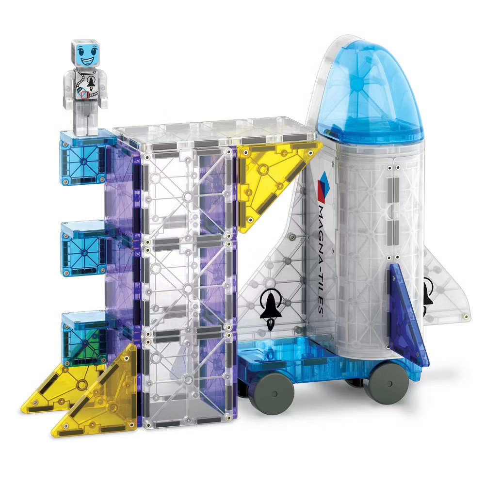 MAGNA-TILES Space: Magnetic Building Sets for Kids, Educational Toy for