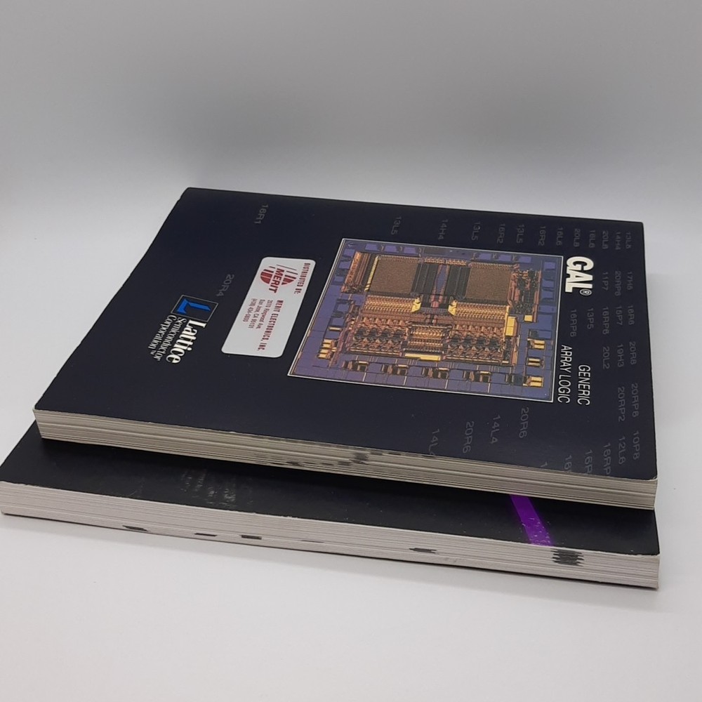 Lattice Semiconductor General Array Logic GAL Data Book 1991 & GAL Handbook 1986