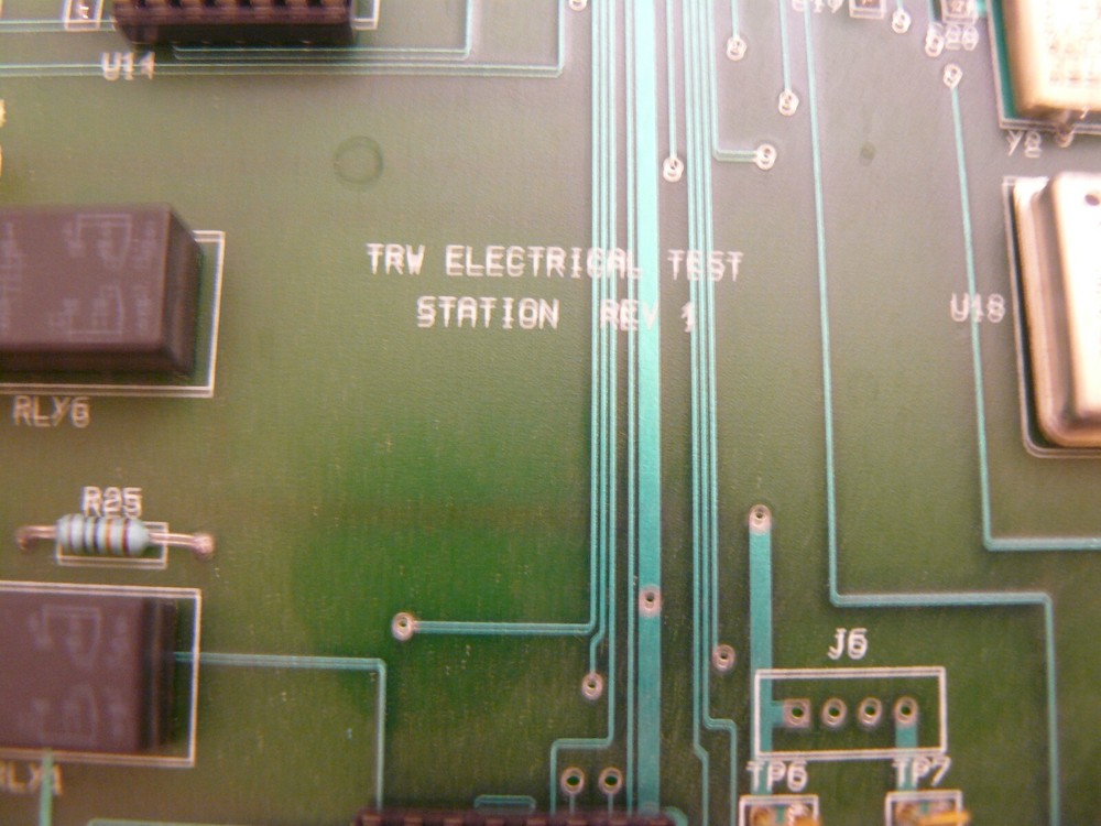 TRW ELECTRICAL TEST STATION REV 1 PCB