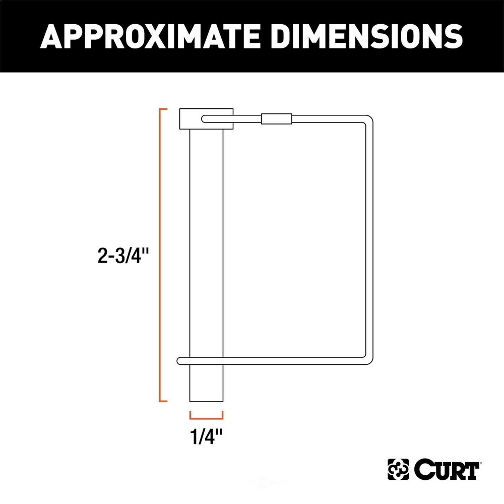 Safety Pin Curt Manufacturing 25081